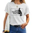【バックプリント・背中側】ザ・ホース・フェイス The Horse Face 午年 馬 2026 パロディ 長袖tシャツ レディースTシャツ