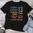 13歳の誕生日 男の子・女の子 面白い 13歳 レディースTシャツ 面白い贈り物
