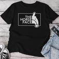 ザ・ホース・フェイス The Horse Face 午年 馬【十二支 干支】2026年 ブランド パロディ レディースTシャツ 面白い贈り物