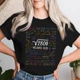 53誕生日 男の子 女の子 面白い 数学 平方根 2809 53年 レディースTシャツ 彼女への贈り物