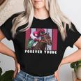 Forever Young Horse、競馬、デルマール、サンタアニタ レディースTシャツ 彼女への贈り物