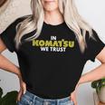 In Komatsu We Trust Dozer ブルドーザー キルドーザー トリビュート 長袖tシャツ レディースTシャツ 彼女への贈り物