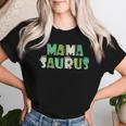 MamasaurusRex Dinosaur Mama Saurus Mom Family Matching Women T-shirt Gifts for Her