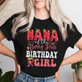 Nana Of Berry First Birthday Girl Sweet One Strawberry Women T-shirt Gifts for Her