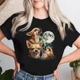 Vintage 90S Chihuahua Howling At The Moon Chihuahua Dog Mom Women T-shirt Gifts for Her Vintage 90S Chihuahua Howling At The Moon Chihuahua Dog Mom Women T-shirt Gifts for Her