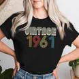 ヴィンテージ 1961年 レトロ 60歳 60歳 誕生日プレゼント 男性 女性 レディースTシャツ 彼女への贈り物
