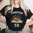 第55章 55歳 誕生日 お祝い 花本 レディースTシャツ 彼女への贈り物