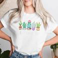 I Be Plantin'hit サボテン 多肉植物 面白い植物 ガーデン レディースTシャツ 彼女への贈り物