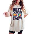Best Cousin Ever シャツ キッズ 男の子 女の子 いとこ クルー マッチング レディースオーバーサイズコンフォートTシャツ Ivory