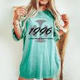 30 歳の誕生日男性女性 30 歳 1996 面白いギフト レディースオーバーサイズコンフォートTシャツ Chalky Mint