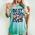 Best Cousin Ever シャツ キッズ 男の子 女の子 いとこ クルー マッチング レディースオーバーサイズコンフォートTシャツ Chalky Mint