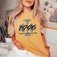 30 歳の誕生日男性女性 30 歳 1996 面白いギフト レディースオーバーサイズコンフォートTシャツ Mustard