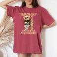 60歳 Made In 1966 テディベア 60歳 誕生日 男性 女性 レディースオーバーサイズコンフォートTシャツ Crimson