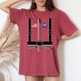 子供のための宇宙飛行士の衣装 男性女性宇宙服 レディースオーバーサイズコンフォートTシャツ Crimson