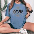 30 歳の誕生日男性女性 30 歳 1996 面白いギフト レディースオーバーサイズコンフォートTシャツ Blue Jean