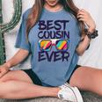 Best Cousin Ever シャツ キッズ 男の子 女の子 いとこ クルー マッチング レディースオーバーサイズコンフォートTシャツ Blue Jean