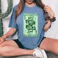 Queenof The Craic 水田の日シェナニガンズ レディースオーバーサイズコンフォートTシャツ Blue Jean