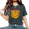 Chicken Tenders Lover Hardcore Music Bootleg Rap Tendies Women's Oversized Comfort Colors T-Shirt Pepper