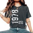 限定 48 歳の誕生日男性版女性 48 歳 1978 ギフト レディースオーバーサイズコンフォートTシャツ Pepper