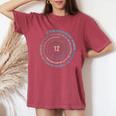 12歳 誕生日 ヘリックス 12歳 男の子 女の子 誕生日 レディースオーバーサイズコンフォートTシャツ Crimson