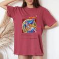 Dark Magician Girl クラシックカードデザイン Papl1447 レディースオーバーサイズコンフォートTシャツ Crimson