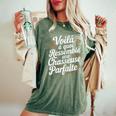 Chasseuse Parfaite Humour Chasse Idée Cadeau Drôle T-shirt oversize confortable pour femme Moss