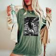 Hot Girl On 男性用 セクシー ブーティー ガール カーショー 1 Bw レディースオーバーサイズコンフォートTシャツ Moss