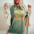 Mom Of The Birthday Cruiser Sunglasses Cruise Vintage Women's Oversized Comfort T-Shirt Moss