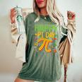 Pi Day Math Teacher March 14Th Happy Pi Day 314 Pi レディースオーバーサイズコンフォートTシャツ Moss