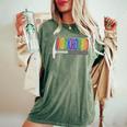 Rainbow Rockhound ロックピック 地質学ハンマー ロックハウンディング レディースオーバーサイズコンフォートTシャツ Moss