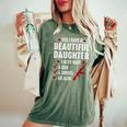 メンズ Yes I Have A Beautiful Daughters I Also Havearcastic レディースオーバーサイズコンフォートTシャツ Moss
