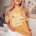 Chasseuse Parfaite Humour Chasse Idée Cadeau Drôle T-shirt oversize confortable pour femme Mustard