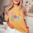 El Diseño Definitivo Cool Mom's Club Para Madres Geniales Camiseta extragrande cómoda para mujer Mustard