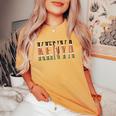 ケニア国旗男性女性へのお土産ギフト。 レディースオーバーサイズコンフォートTシャツ Mustard