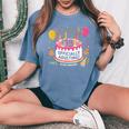 18歳の誕生日 男の子 女の子 18歳 18歳 誕生日 レディースオーバーサイズコンフォートTシャツ Blue Jean