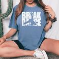 Break Dance ヒップホップ レトロ 風車 ギフト キッズ Bboy Bgirl レディースオーバーサイズコンフォートTシャツ Blue Jean
