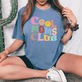El Diseño Definitivo Cool Mom's Club Para Madres Geniales Camiseta extragrande cómoda para mujer Blue Jean