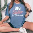 キッズ Bigister In Training 女の子用 レディースオーバーサイズコンフォートTシャツ Blue Jean