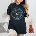 12歳 誕生日 ヘリックス 12歳 男の子 女の子 誕生日 レディースオーバーサイズコンフォートTシャツ Black