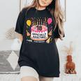 18歳の誕生日 男の子 女の子 18歳 18歳 誕生日 レディースオーバーサイズコンフォートTシャツ Black
