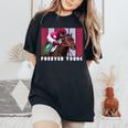 Forever Young Horse、競馬、デルマール、サンタアニタ レディースオーバーサイズコンフォートTシャツ Black