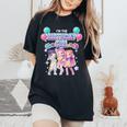 I'm The Birthday Girl キュート ちびkpop おもしろい キッズ 韓国 ポップ レディースオーバーサイズコンフォートTシャツ Black