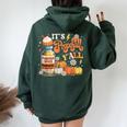 It's Propofall Y'all Crna Icu Nurse Fall Autumn Halloween Women Oversized Hoodie Back Print Forest