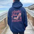 We Wear Pink October Shoes Breast Cancer Awareness Women Oversized Hoodie Back Print Navy Blue We Wear Pink October Shoes Breast Cancer Awareness Women Oversized Hoodie Back Print Navy Blue