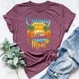Cruising With My Mom Daughter Son Cruise Vacation Matching Bella Canvas T-shirt Heather Maroon