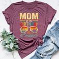 Mom Of The Birthday Cruiser Sunglasses Cruise Vintage Bella Canvas T-shirt Heather Maroon