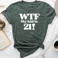 21St Birthday For Mom 21 Year Old Child Son Daughter Bella Canvas T-shirt Heather Mauve
