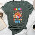 Mama Of The Birthday For Boy Circus Carnival Theme Party Bella Canvas T-shirt Heather Mauve