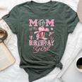 Mom Of The Birthday Girl Pink Cowgirl Western Rodeo Bella Canvas T-shirt Heather Mauve