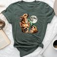 Vintage 90S Chihuahua Howling At The Moon Chihuahua Dog Mom Bella Canvas T-shirt Heather Mauve